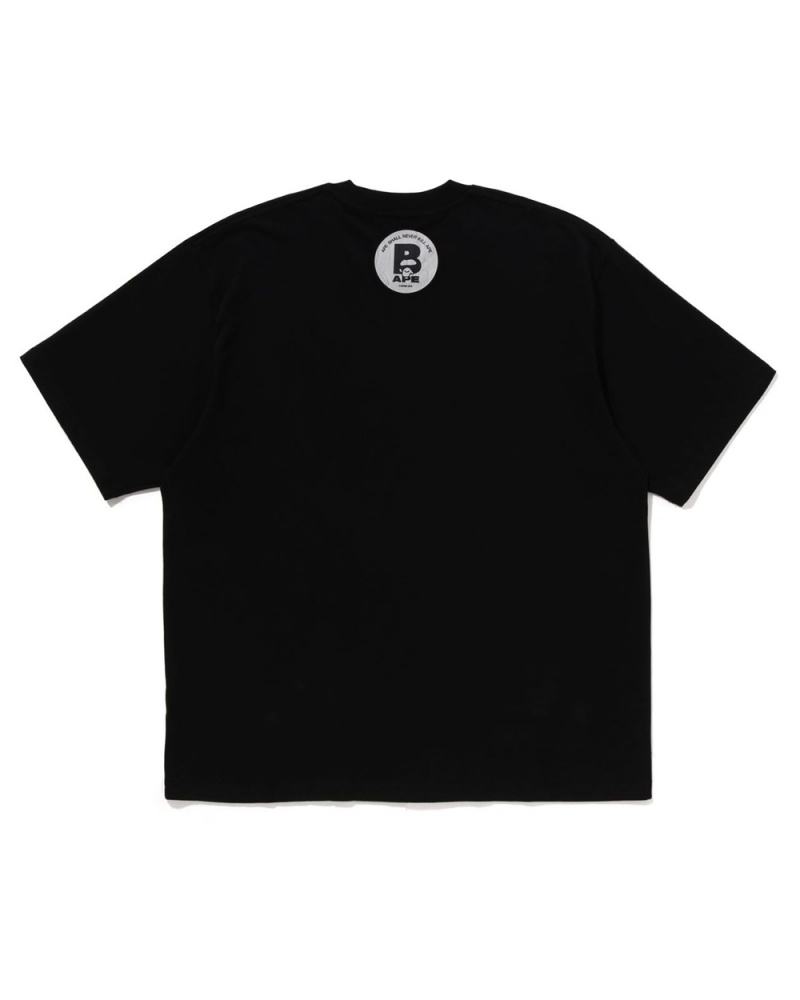 T Shirts Bape Head graphic Noir Homme | BND-61569618